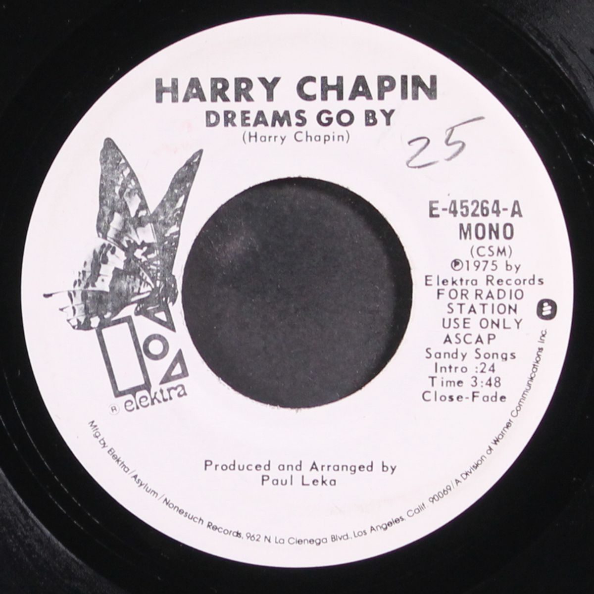 dreams go by / mono by HARRY CHAPIN