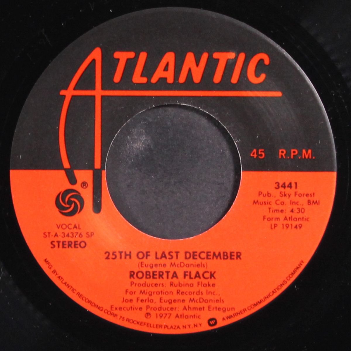 25th of last december / why don't you move in with me by ROBERTA FLACK