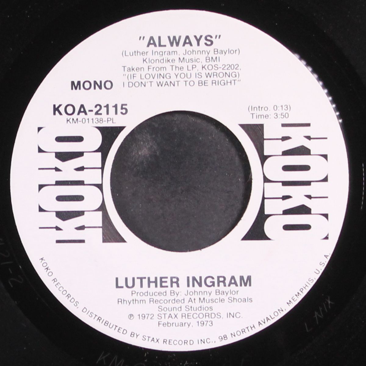 always / mono by LUTHER INGRAM