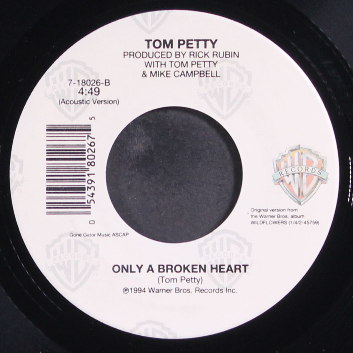 a higher place / only a broken heart by TOM PETTY