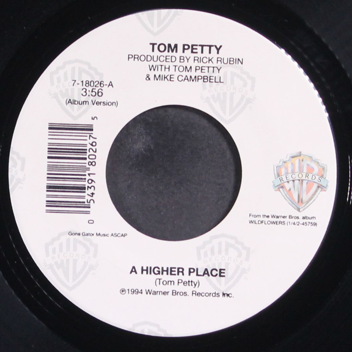 a higher place / only a broken heart by TOM PETTY