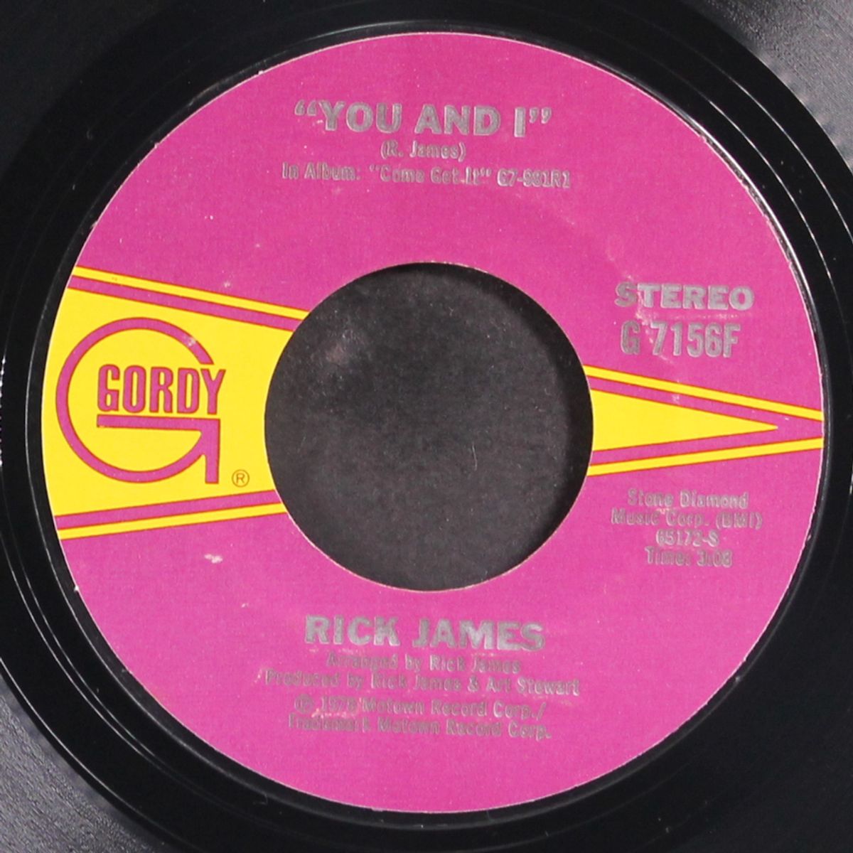 you and i by RICK JAMES