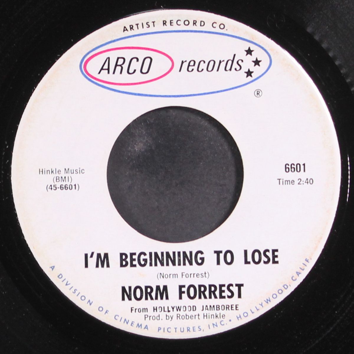 i'm beginning to lose by NORM FORREST