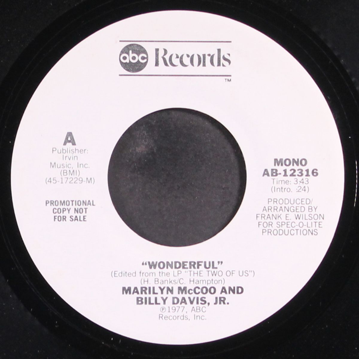 wonderful by MARILYN MCCOO & BILLY DAVIS JR.
