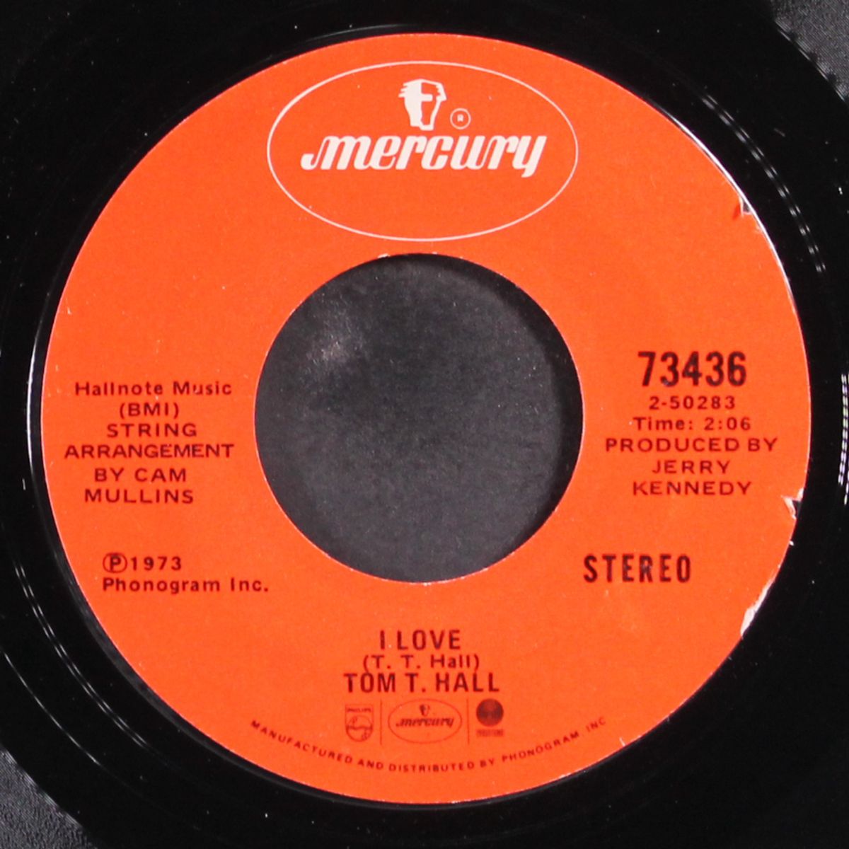 i love by TOM T. HALL