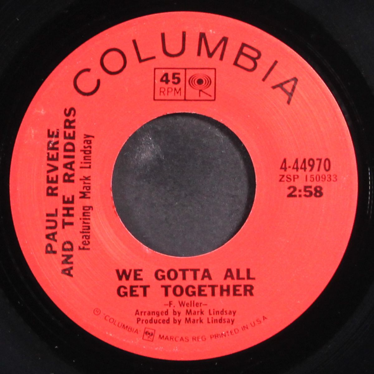 we gotta all get together / frankfort side street by PAUL REVERE & RAIDERS