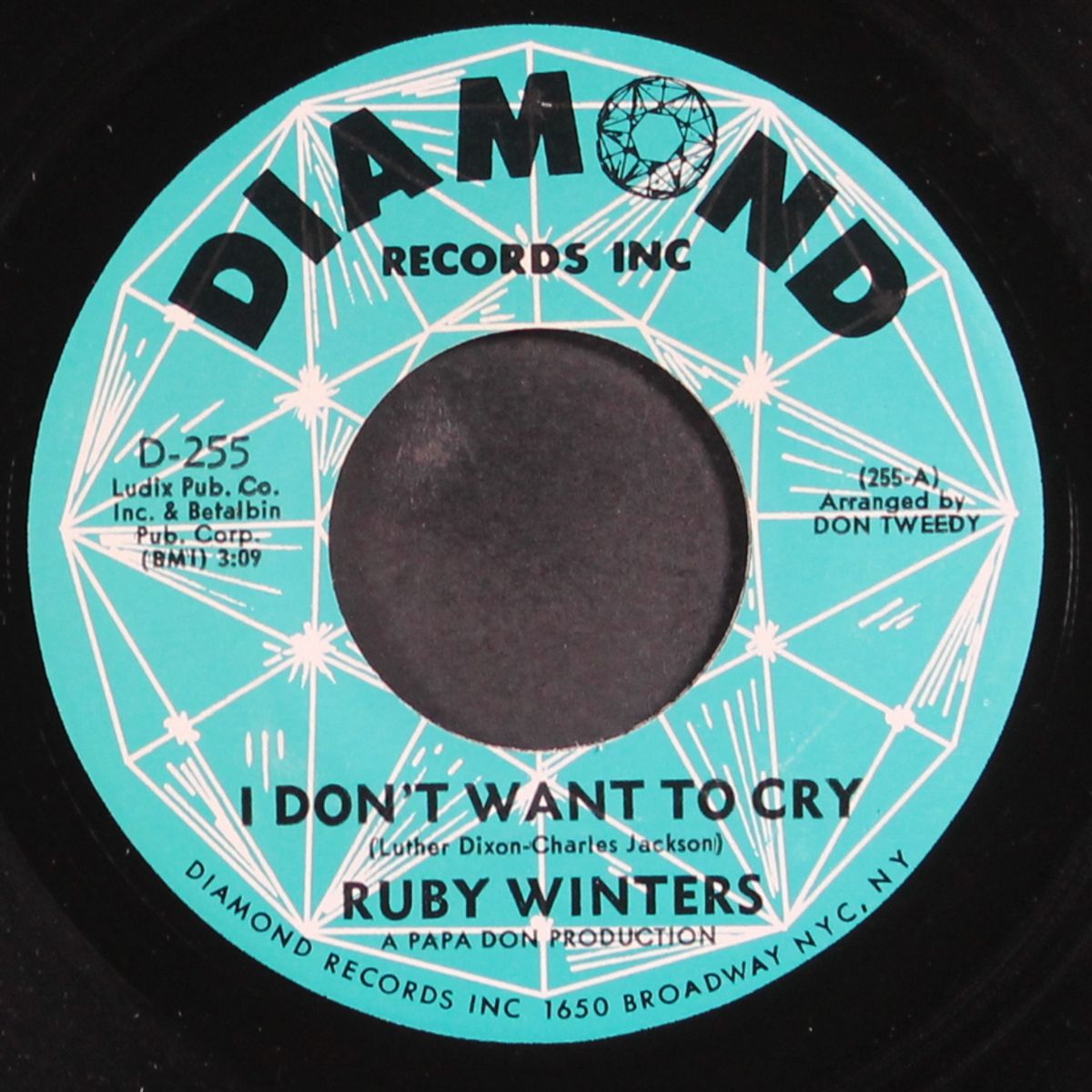 just like a yo yo / i don't want to cry by RUBY WINTERS