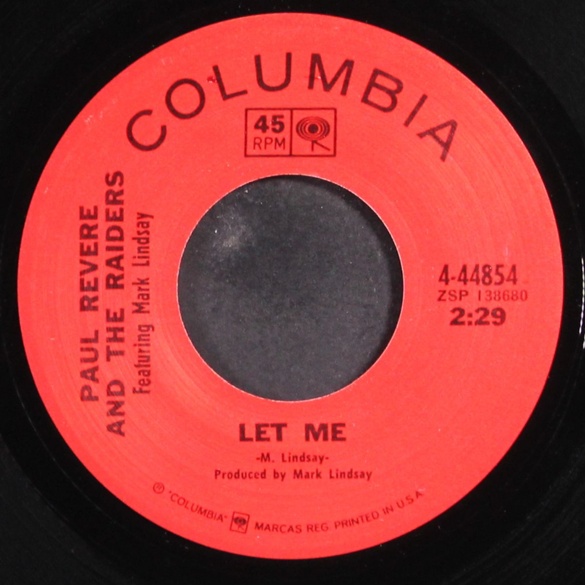 let me / i don't know by PAUL REVERE & RAIDERS