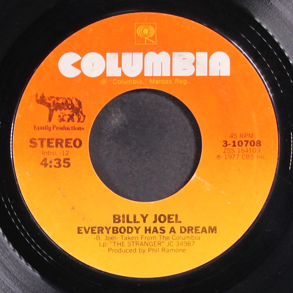 movin' out ( anthonys song) / everybody has a dream by BILLY JOEL