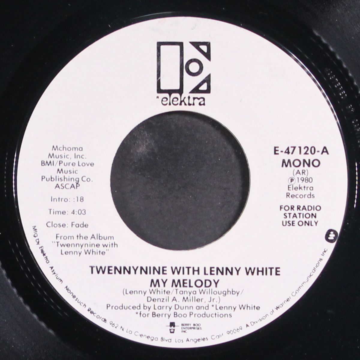my melody / mono by TWENNYNINE WITH LENNY WHITE