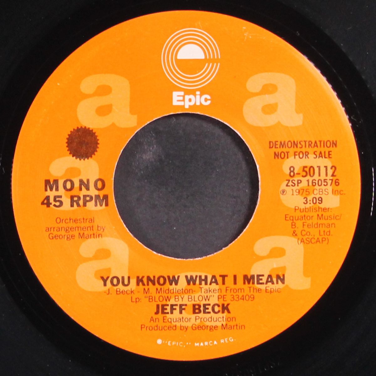 you know what i mean by JEFF BECK