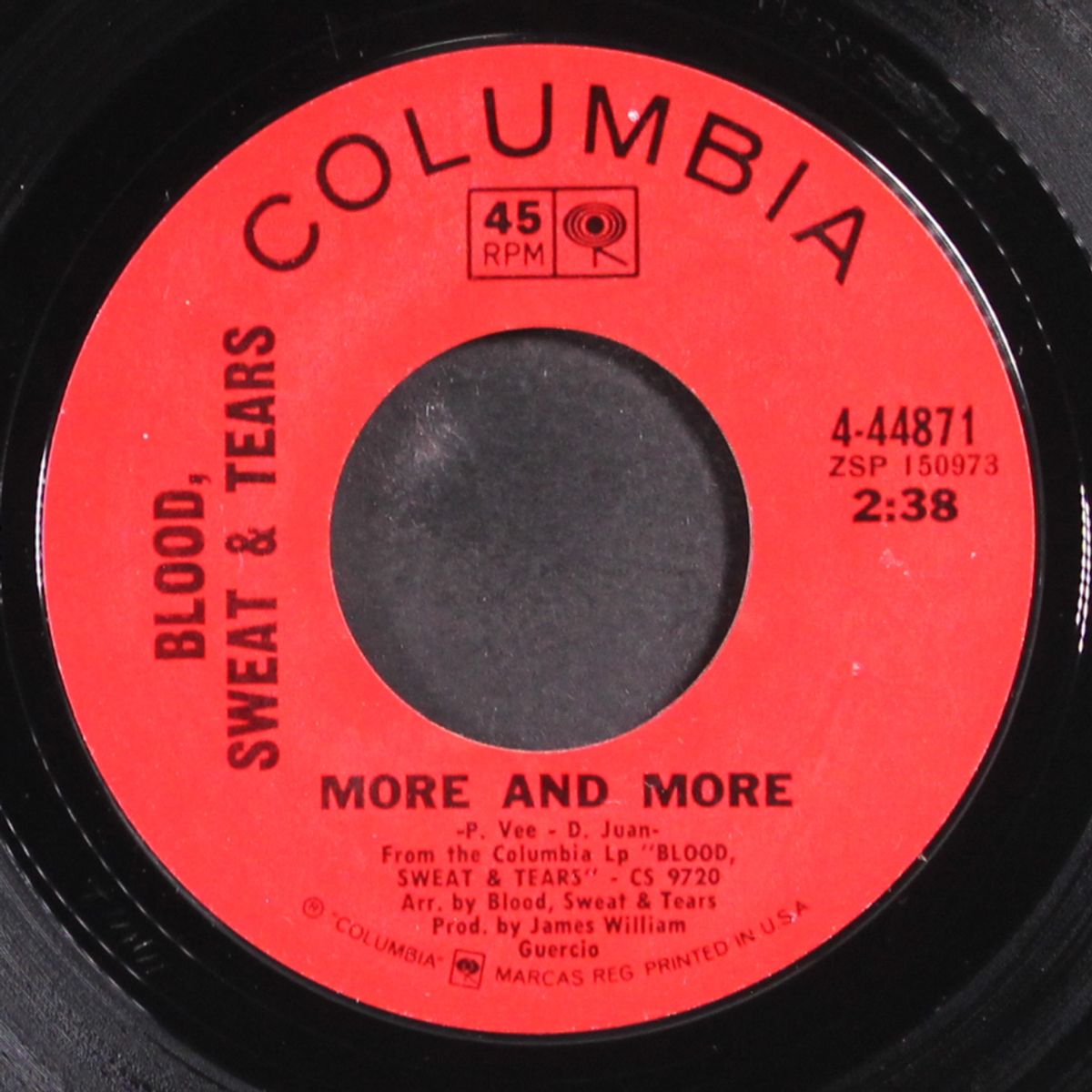 spinning wheel / more and more by BLOOD, SWEAT & TEARS