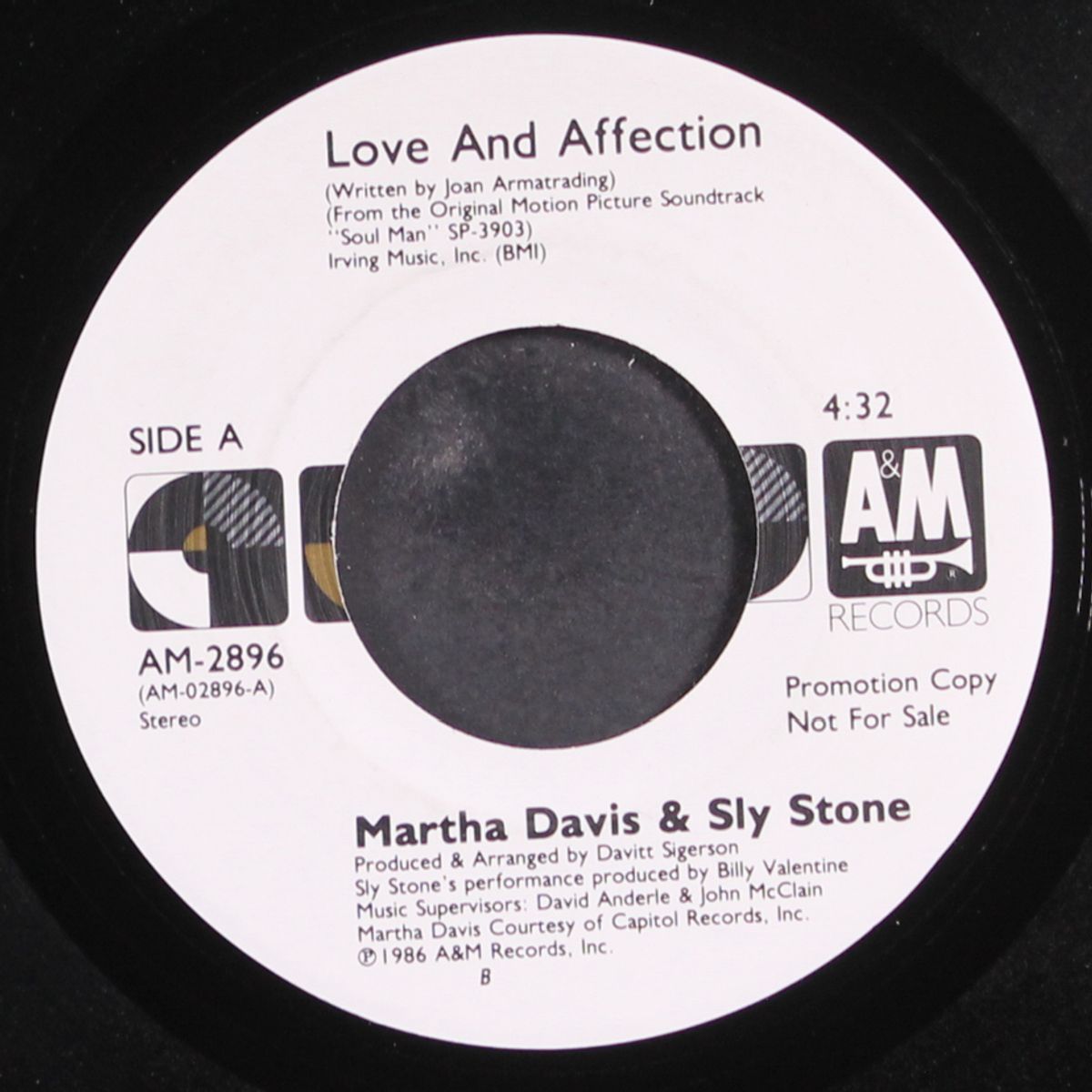 love and affection / same by MARTHA DAVIS & SLY STONE