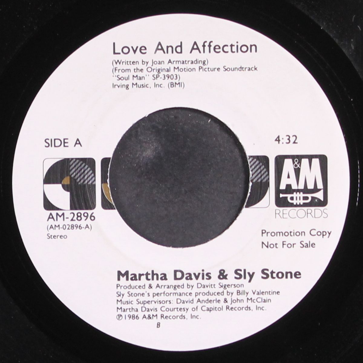 love and affection / same by MARTHA DAVIS & SLY STONE