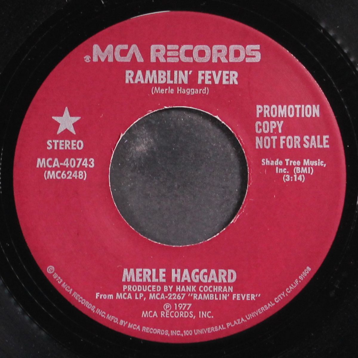 ramblin' fever / when my blue moon... by MERLE HAGGARD