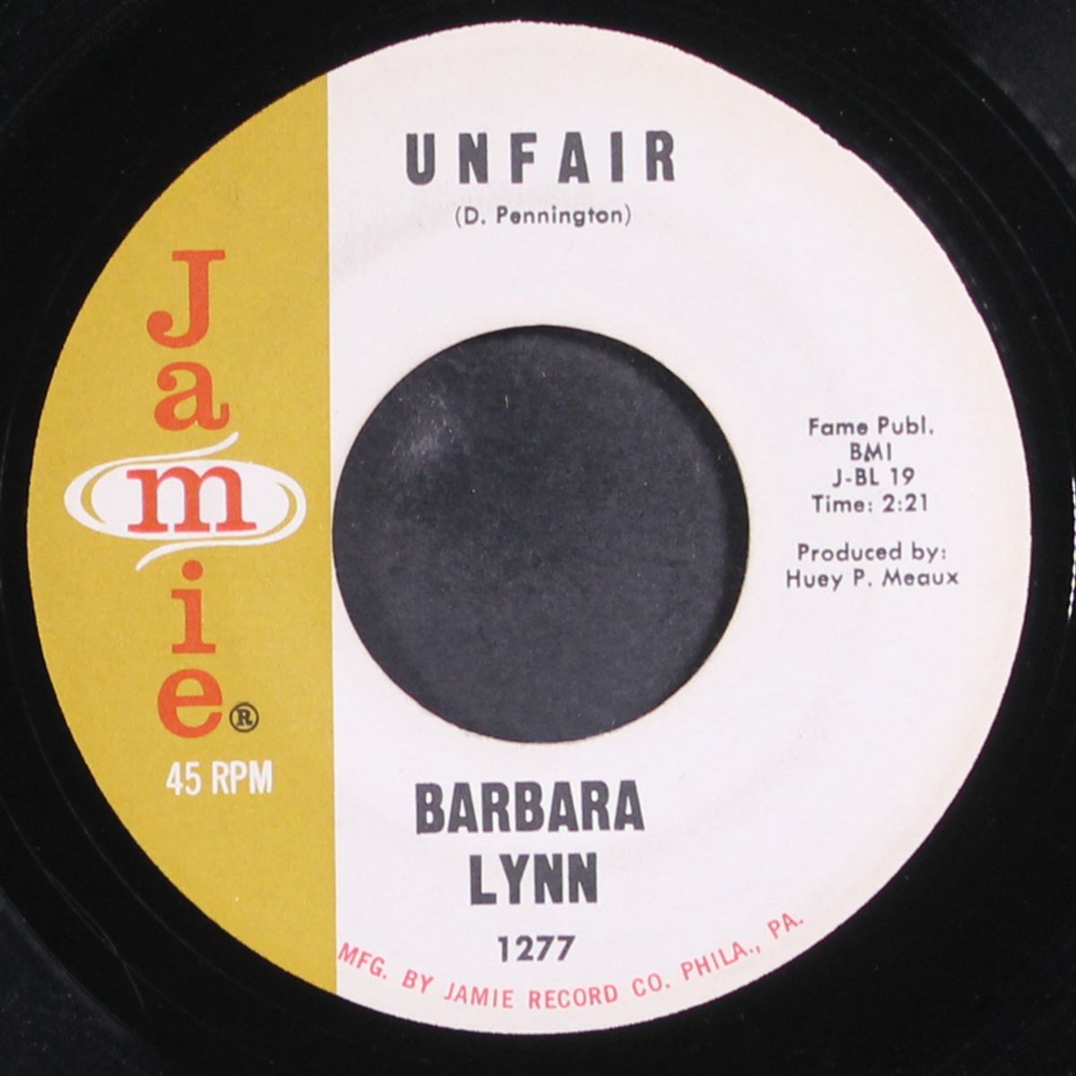oh! baby / unfair by BARBARA LYNN