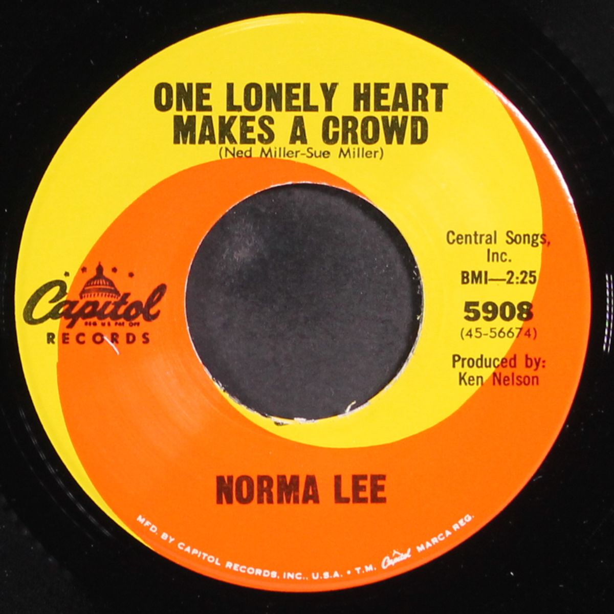 one lonely heart makes a crowd by NORMA LEE