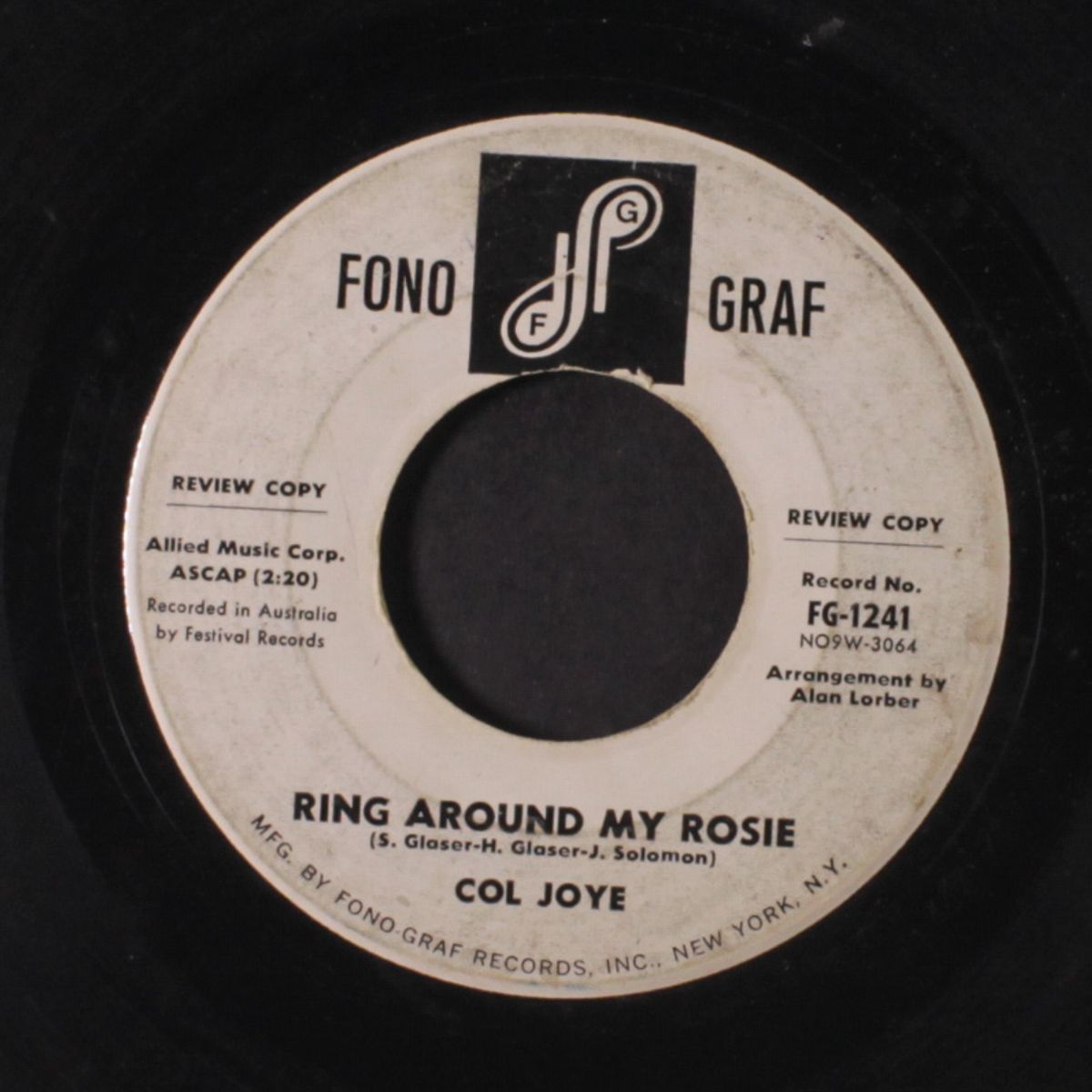 ring around my rosie / please give it a chance by COL JOYE