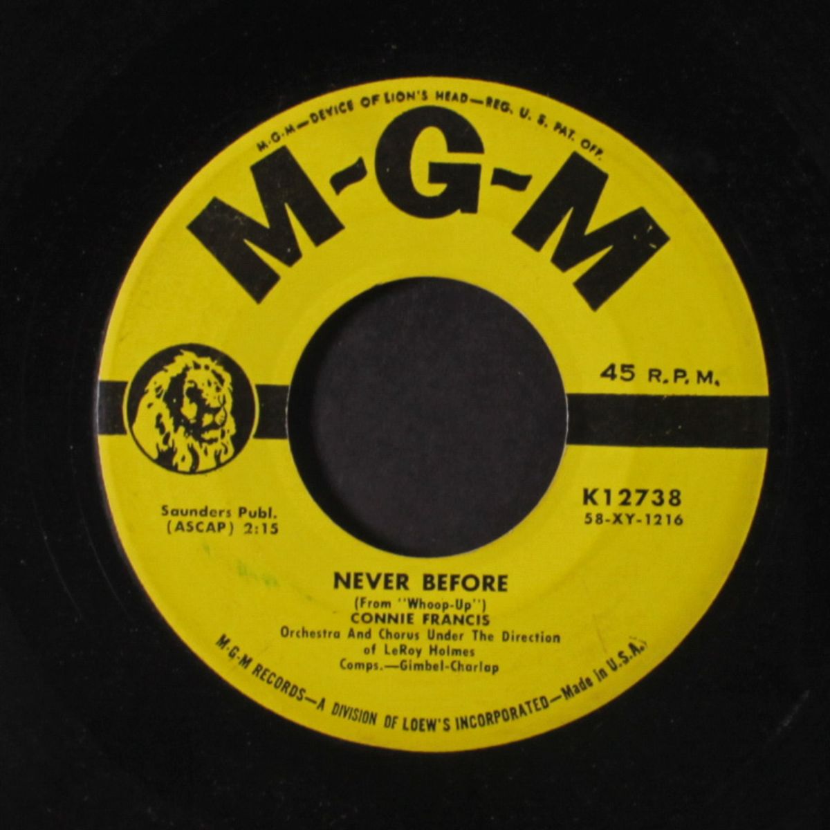 my happiness by CONNIE FRANCIS