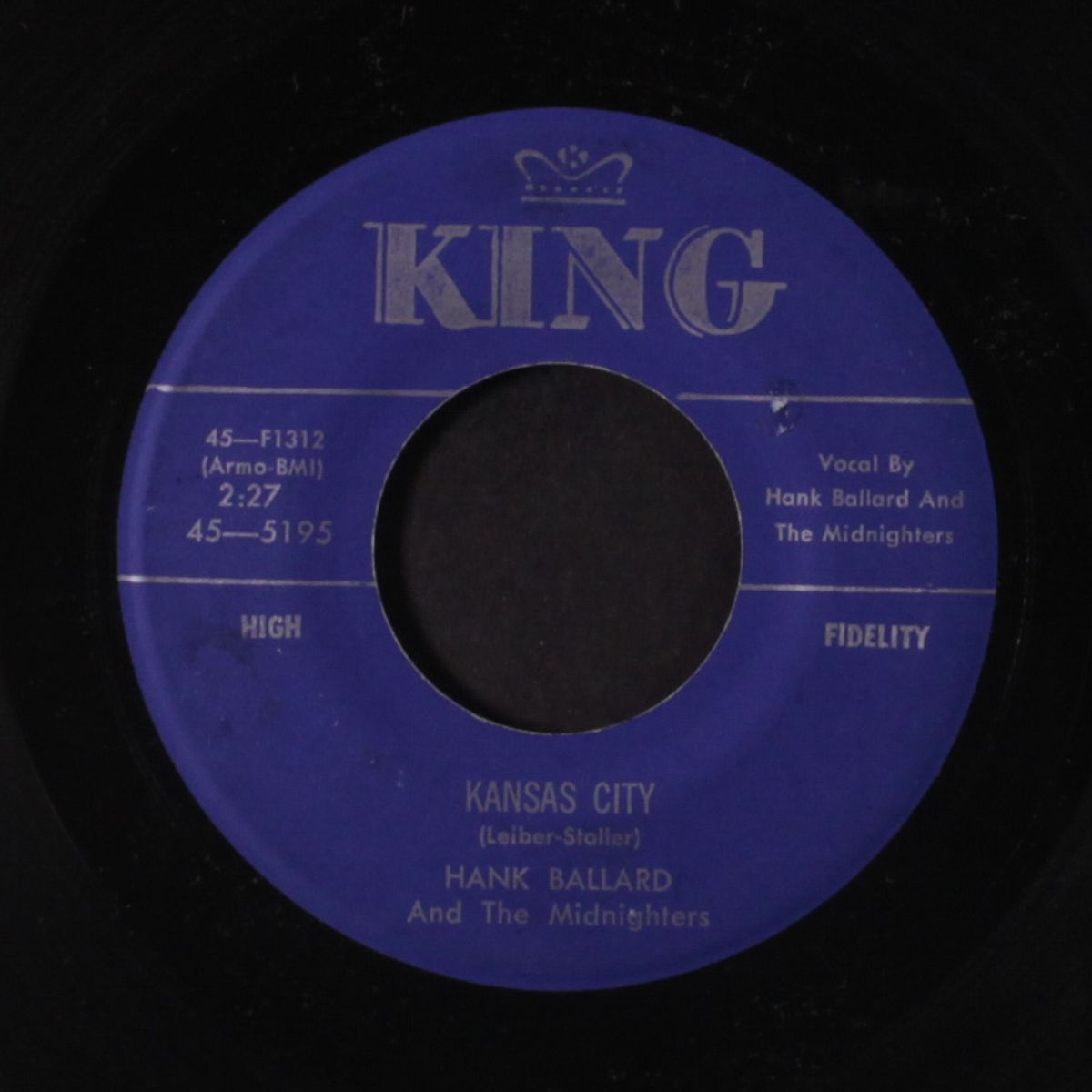 kansas city / i'll keep you happy by HANK BALLARD & MIDNIGHTERS