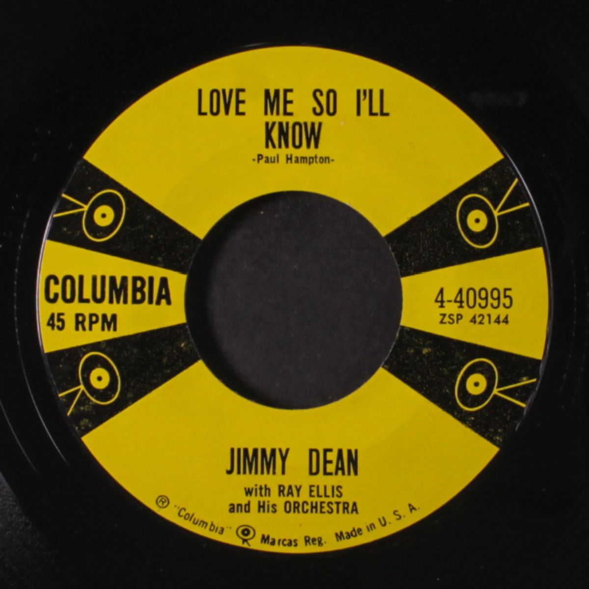 love me so i'll know by JIMMY DEAN