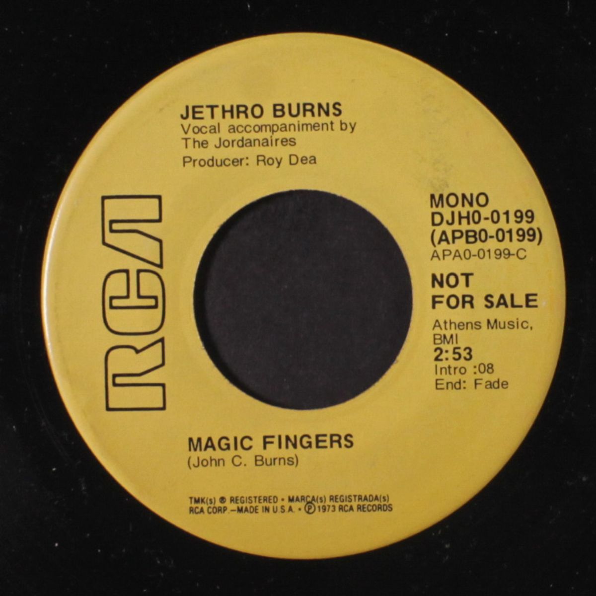magic fingers / mono by JETHRO BURNS