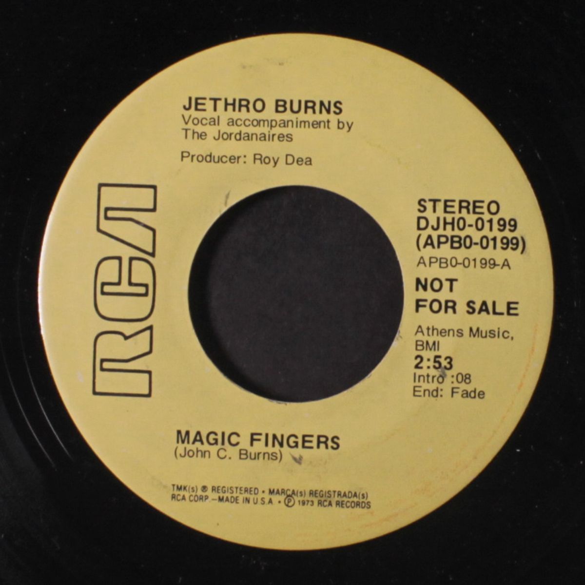 magic fingers / mono by JETHRO BURNS