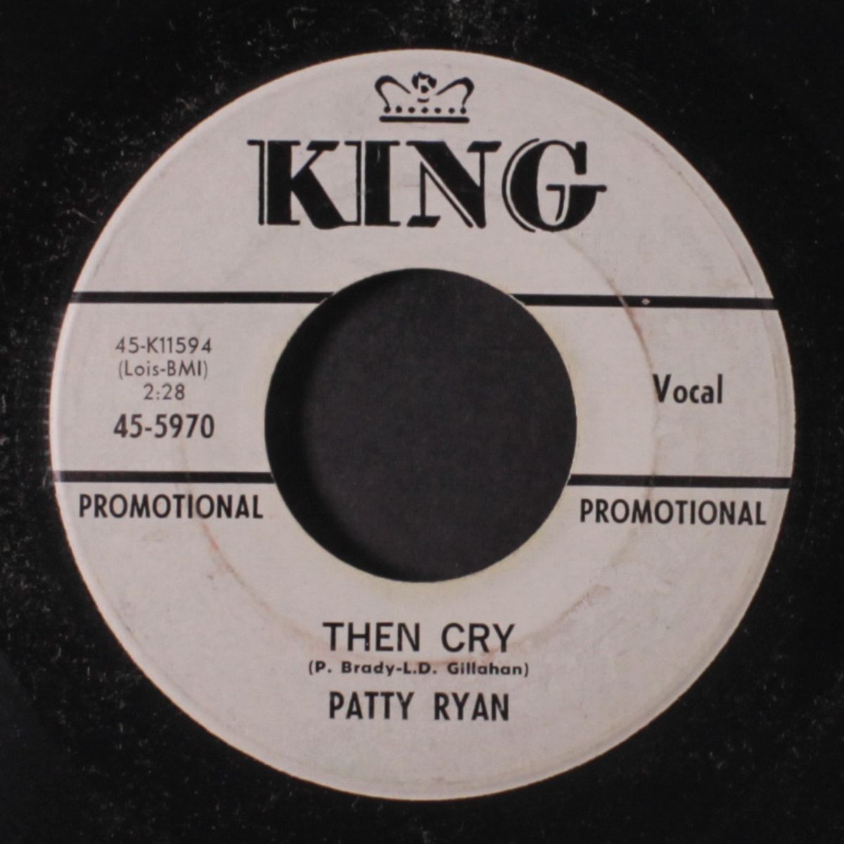 then cry / music to count my teardrops by by PATTY RYAN