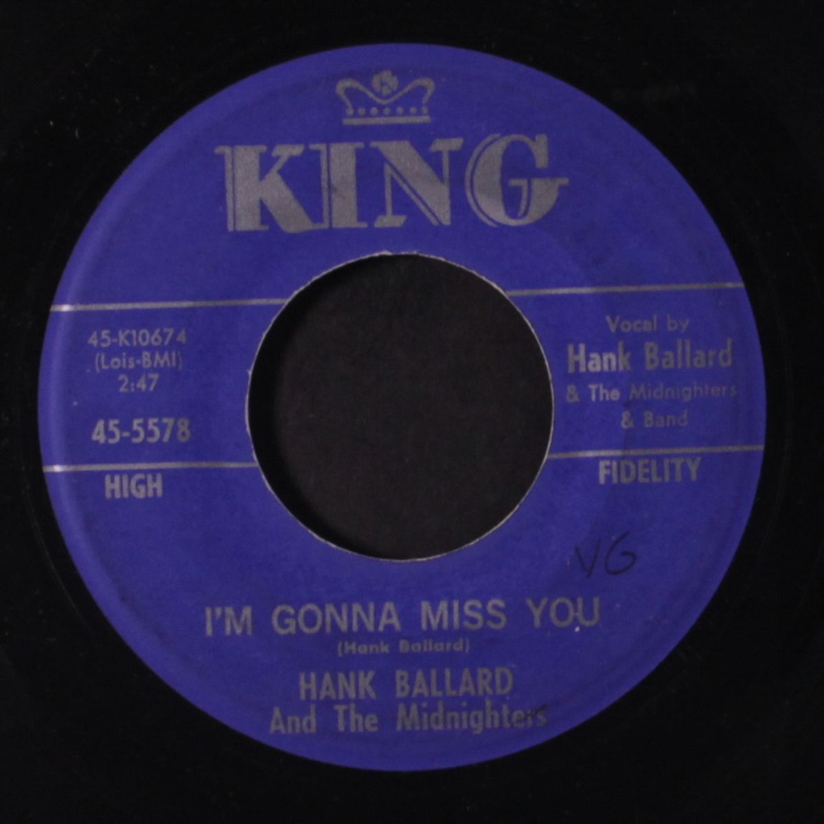 do you remember / i'm gonna miss you by HANK BALLARD & MIDNIGHTERS