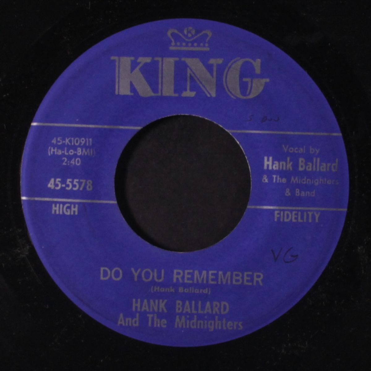 do you remember / i'm gonna miss you by HANK BALLARD & MIDNIGHTERS