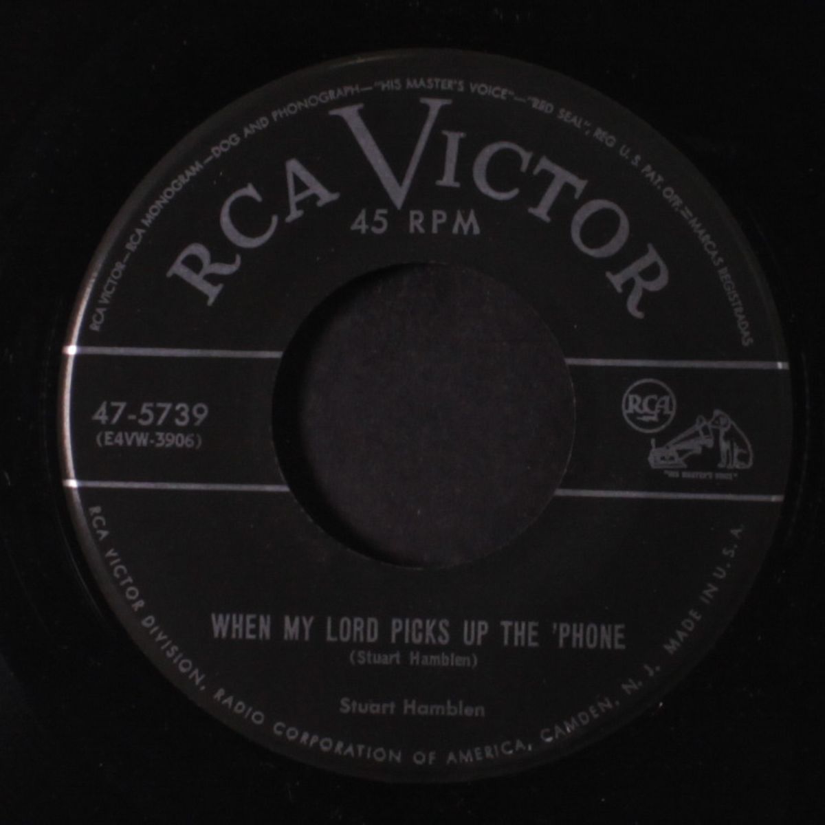 this ole house / when my lord picks up the phone by STUART HAMBLEN