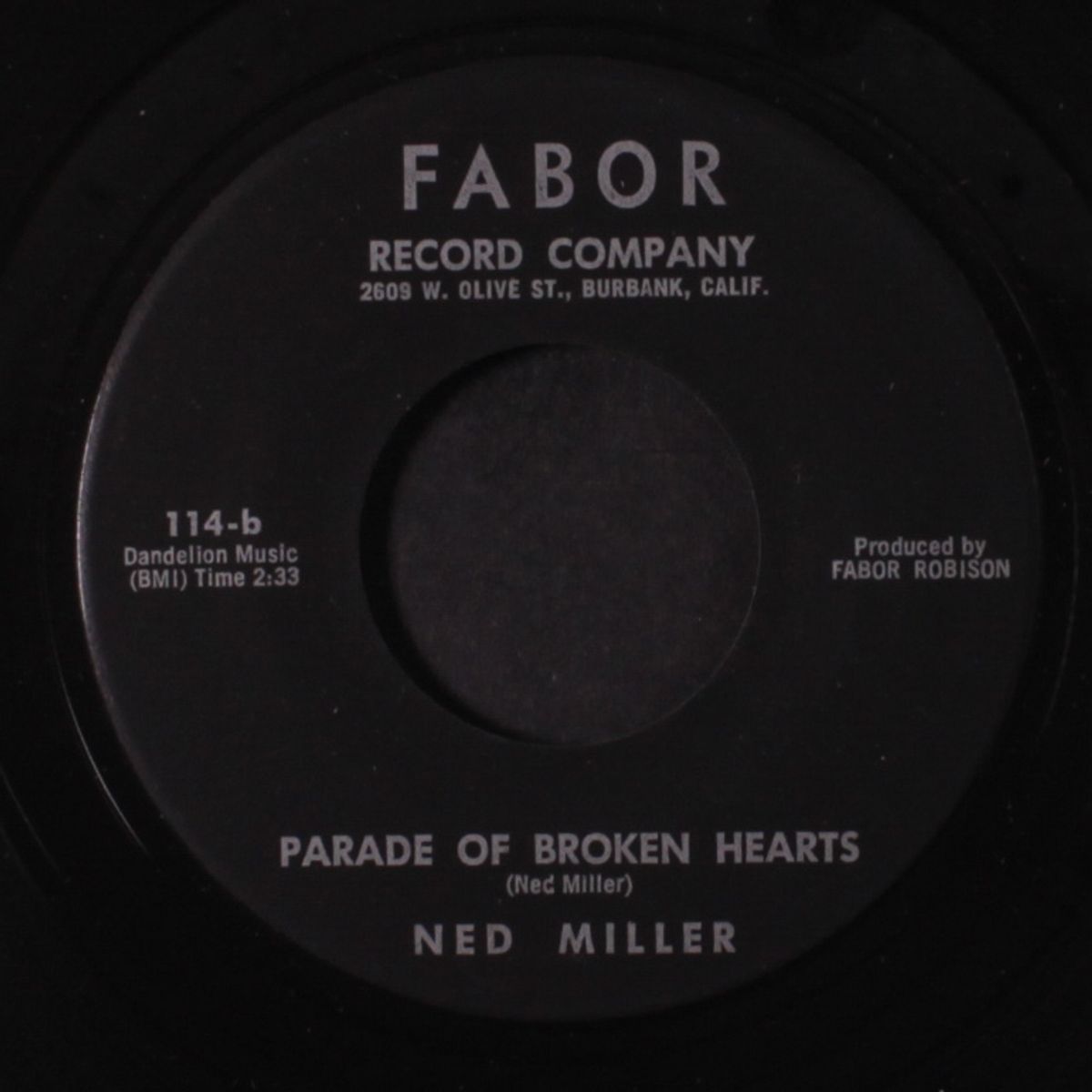 from a jack to a king / parade of broken hearts by NED MILLER