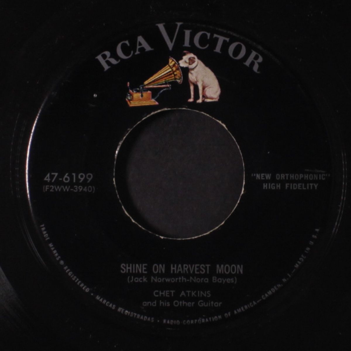 somebody stole my gal / shine on harvest moon by CHET ATKINS