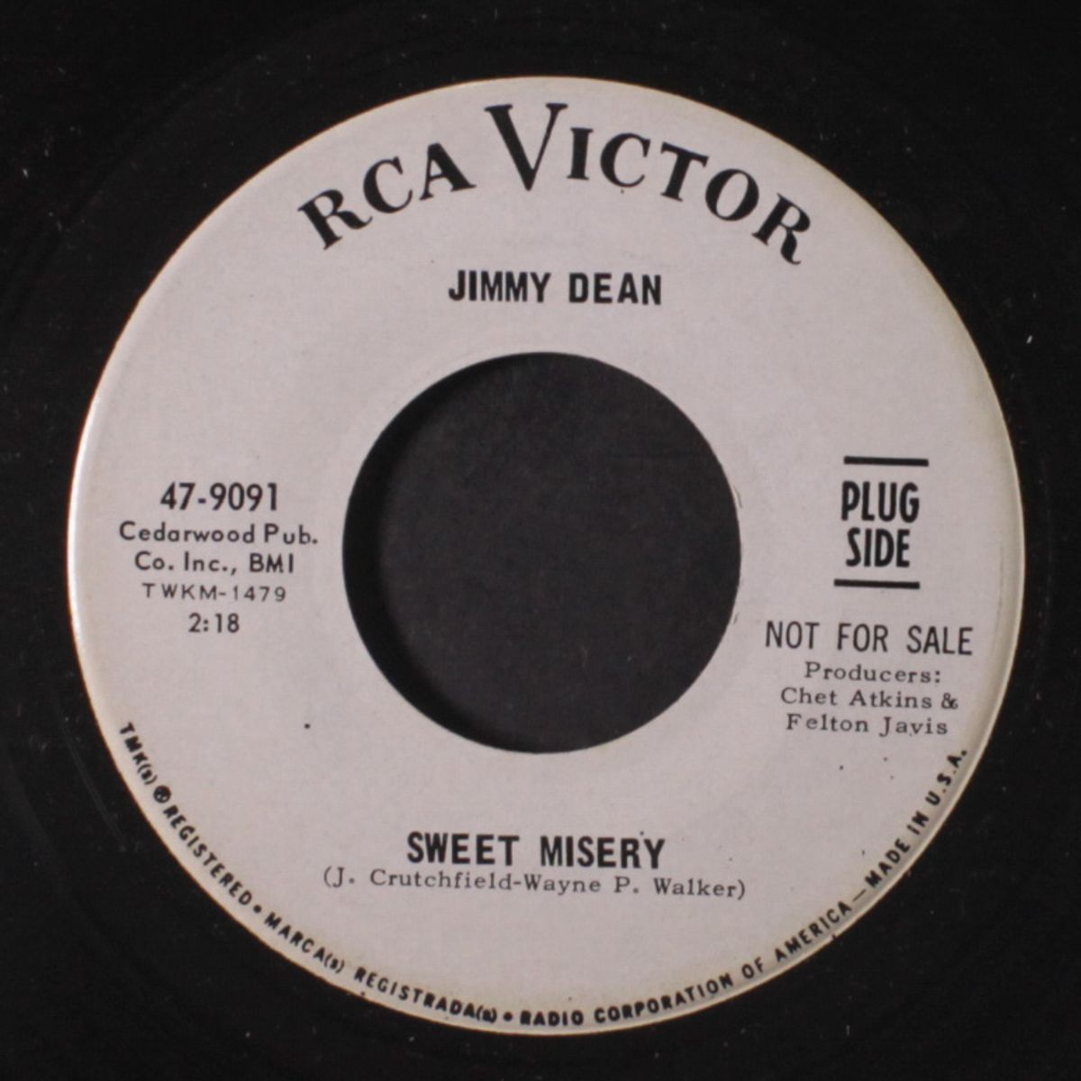 sweet misery / when somebody mentions your name by JIMMY DEAN