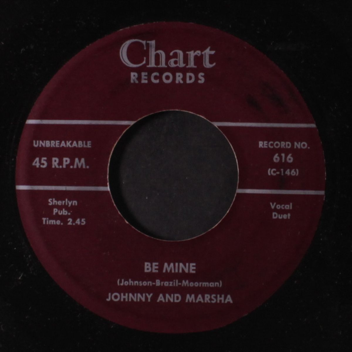 be mine / you want me by JOHNNY & MARSHA