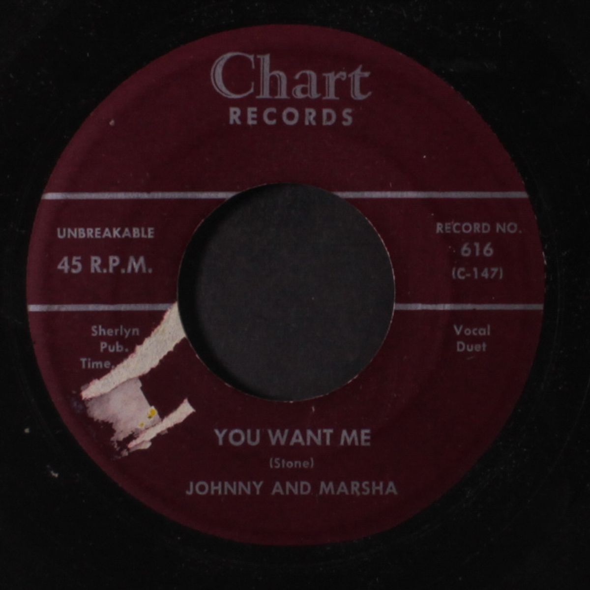 be mine / you want me by JOHNNY & MARSHA
