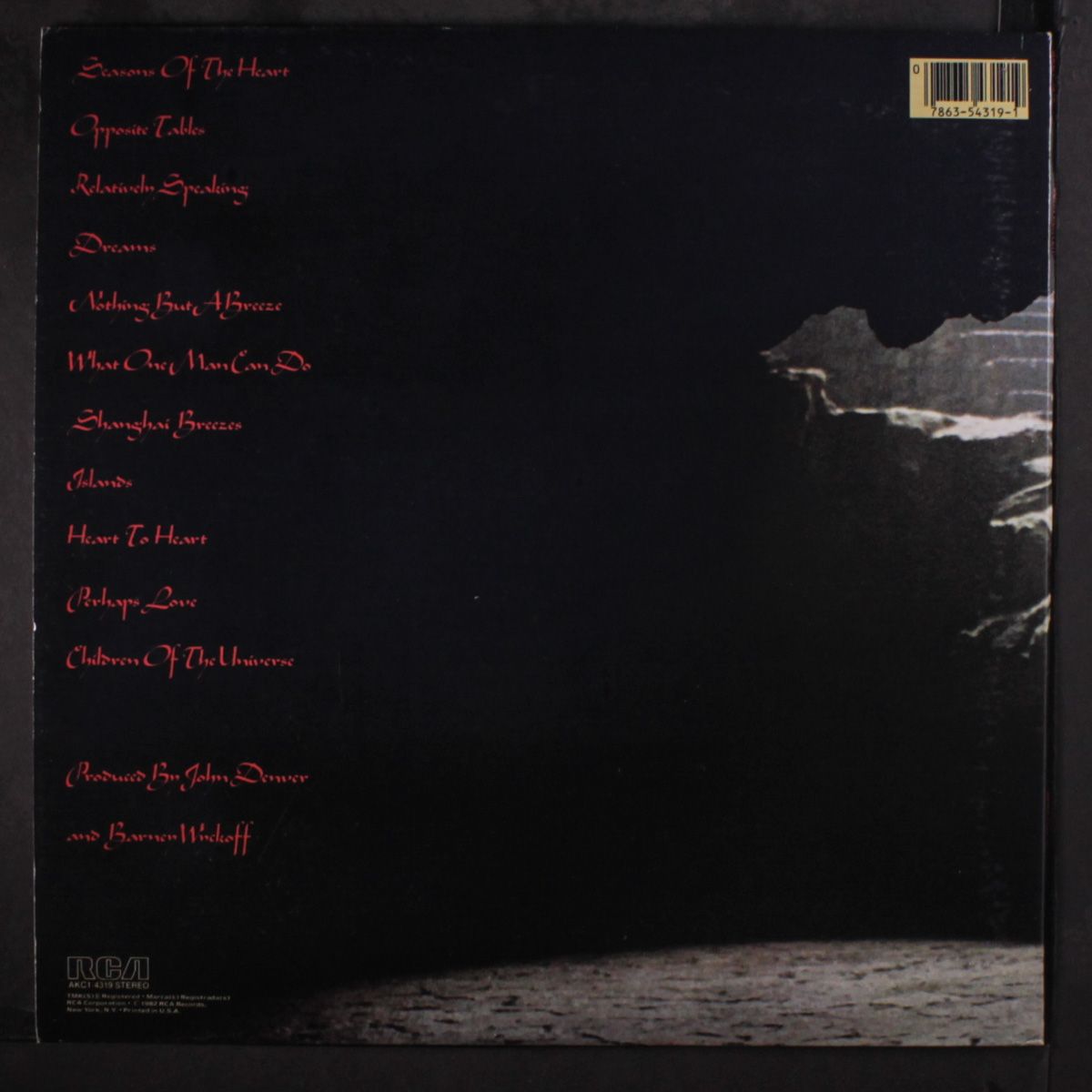 seasons of the heart by JOHN DENVER