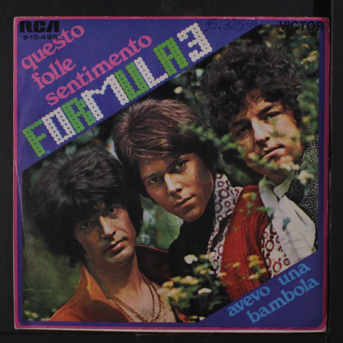 questo folle sentimento / avevo una bambola by FORMULA 3