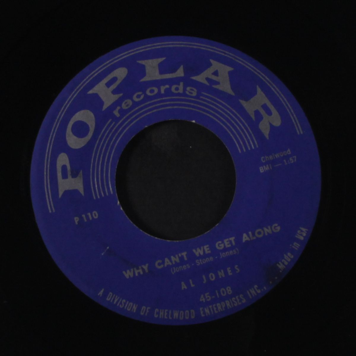well looka here / why can't we get along by AL JONES