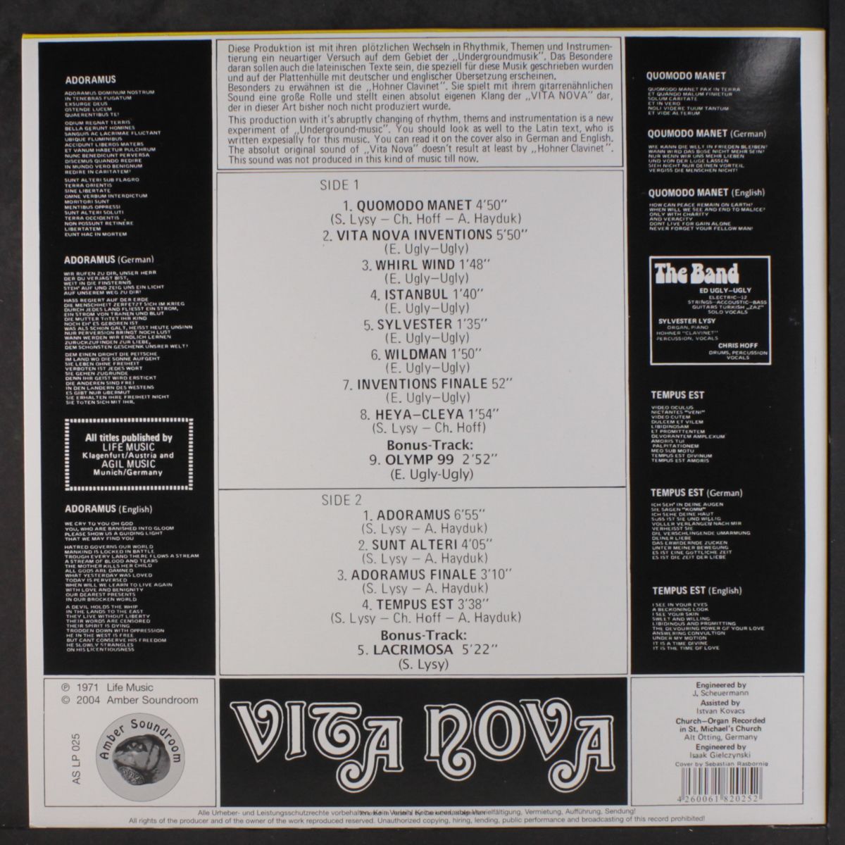 vita nova by VITA NOVA