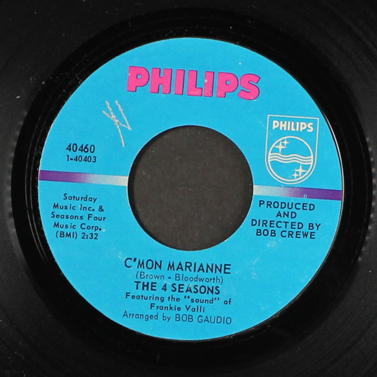 c'mon marianne / lets ride again by FOUR SEASONS
