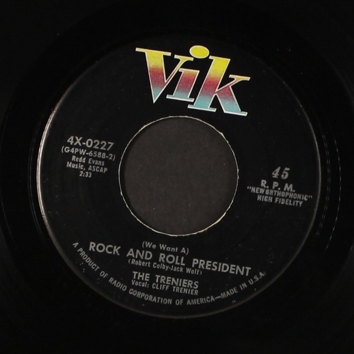 rock and roll president by TRENIERS