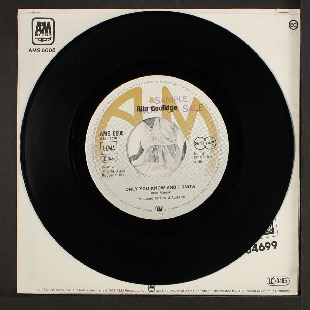 you / only you know and i know by RITA COOLIDGE