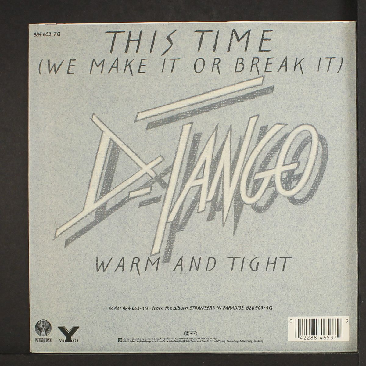 this time / warm and tight by D-TANGO