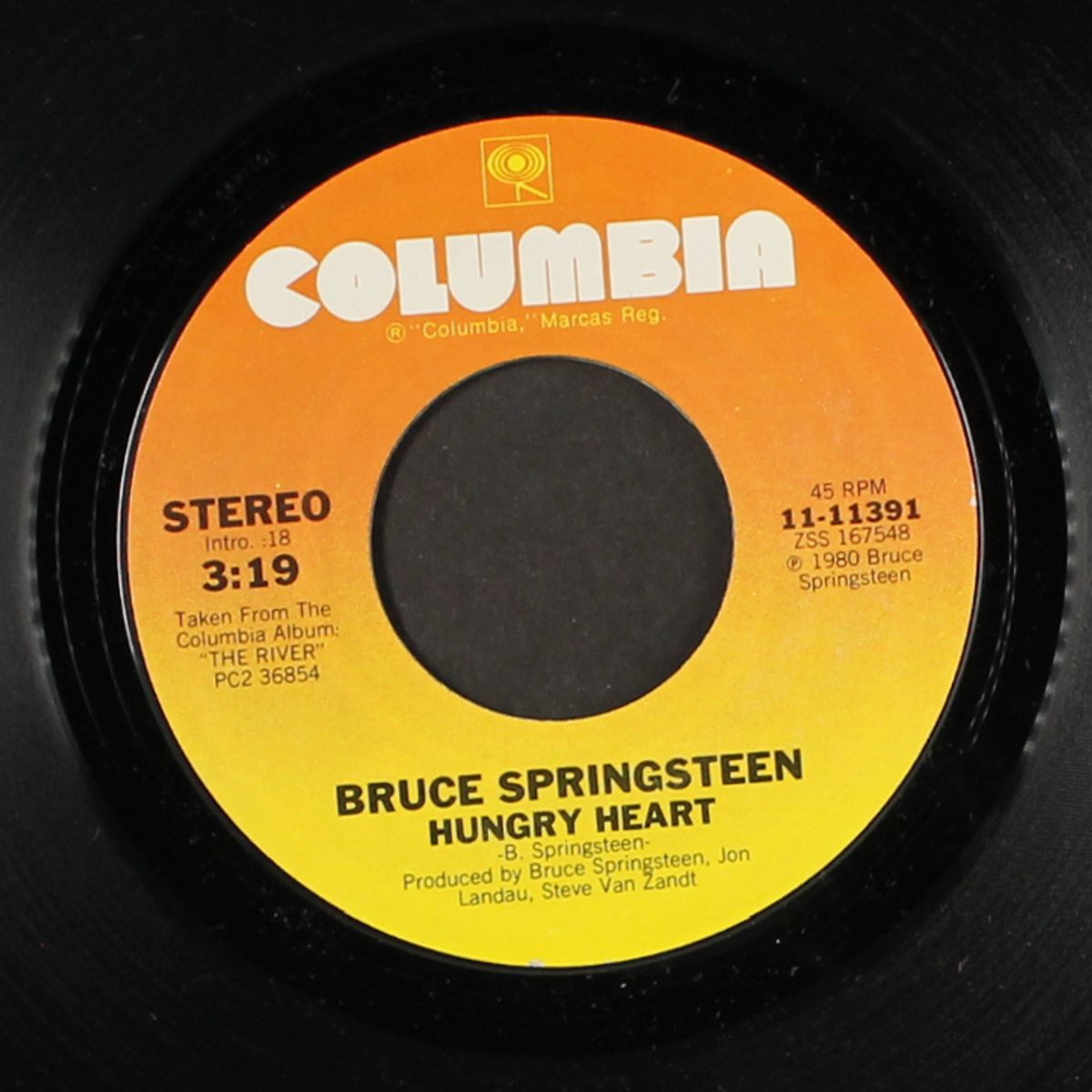 hungry heart / held up without a gun by BRUCE SPRINGSTEEN