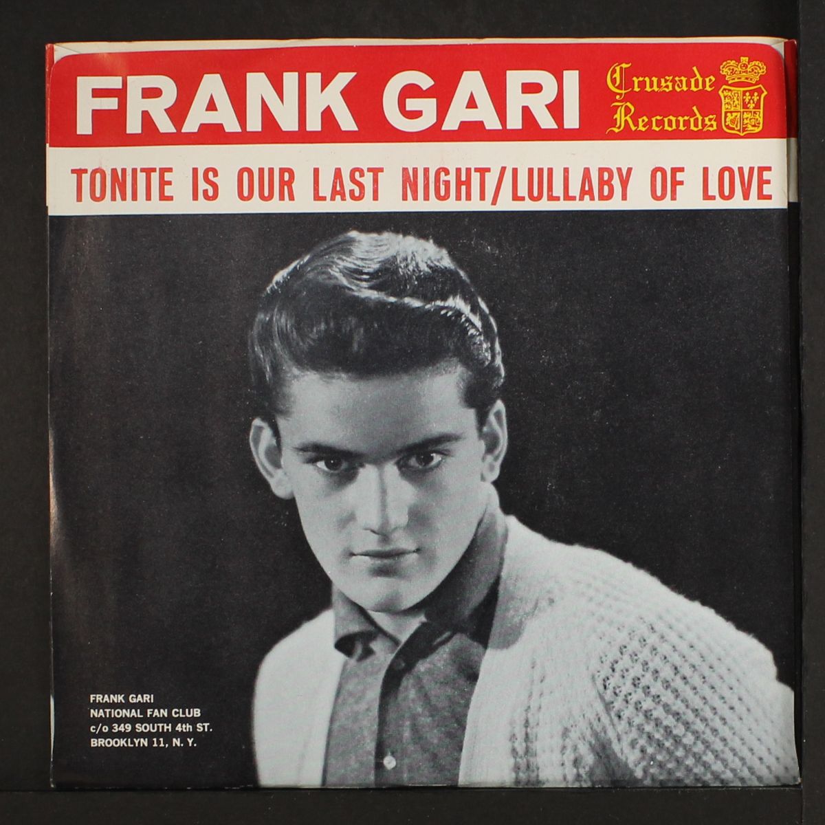 lullaby of love / tonite is our last by FRANK GARI