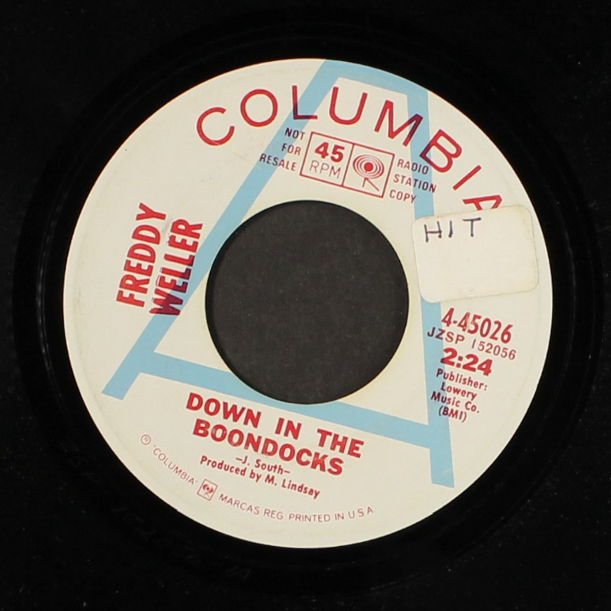 down in the boondocks / amarillo, texas by FREDDY WELLER