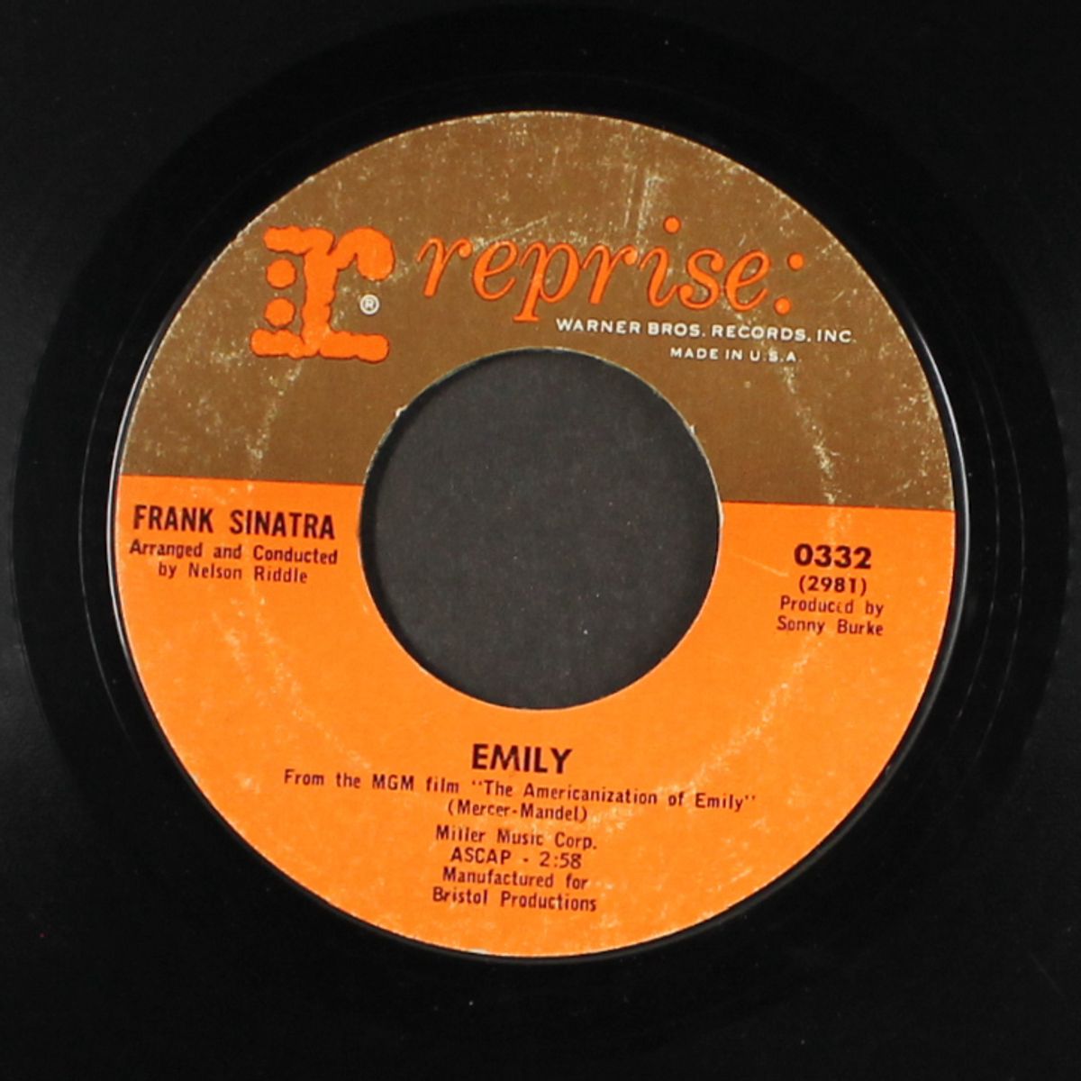 somewhere in your heart / emily by FRANK SINATRA