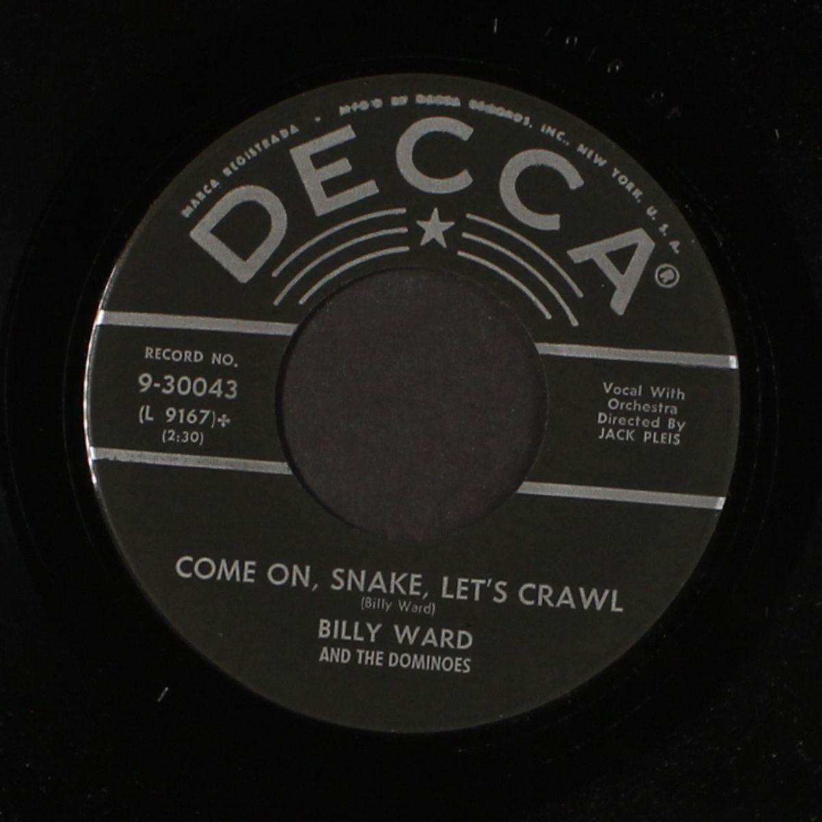 will you remember / come on, snake, let's crawl by BILLY WARD & DOMINOES