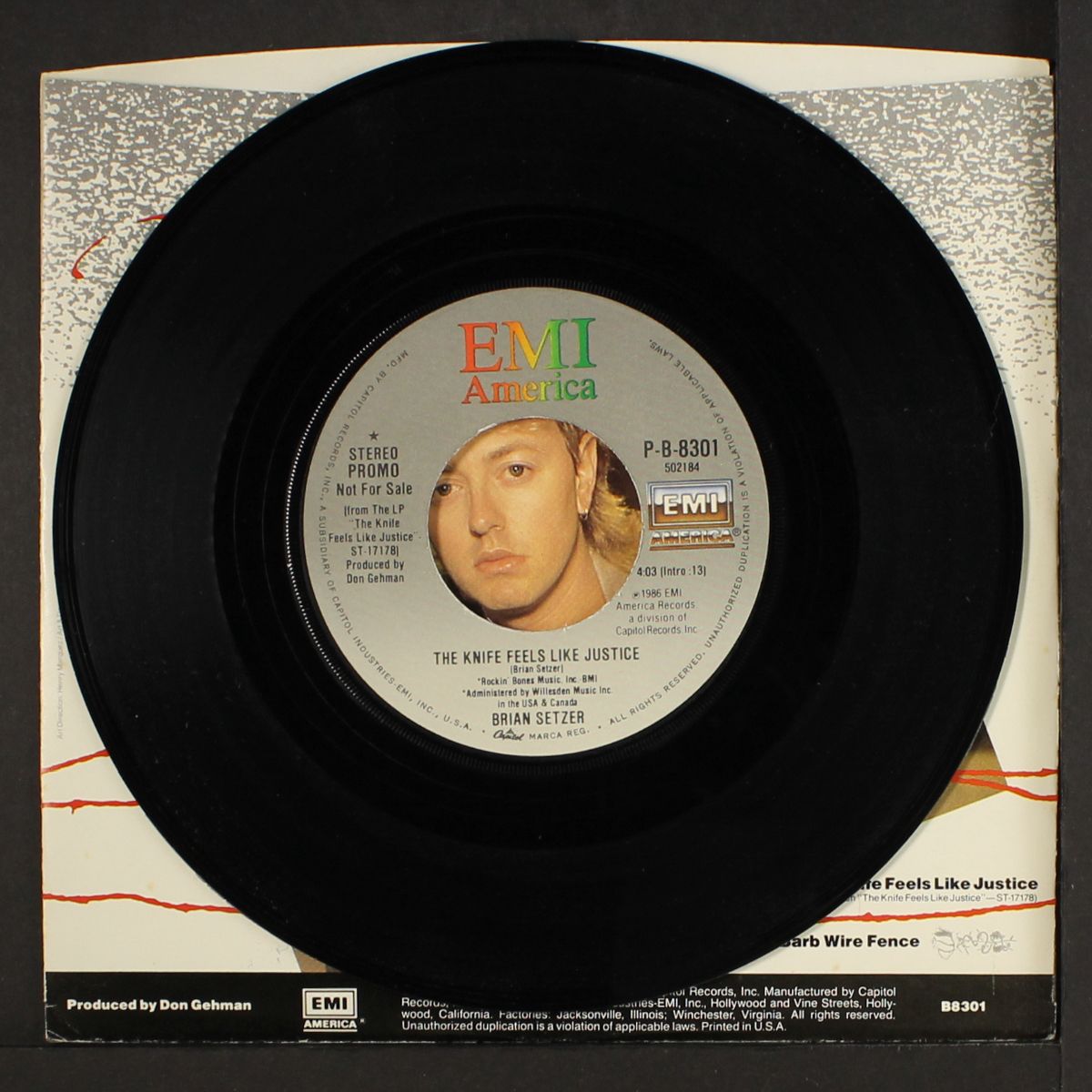 the knife feels like justice / same by BRIAN SETZER
